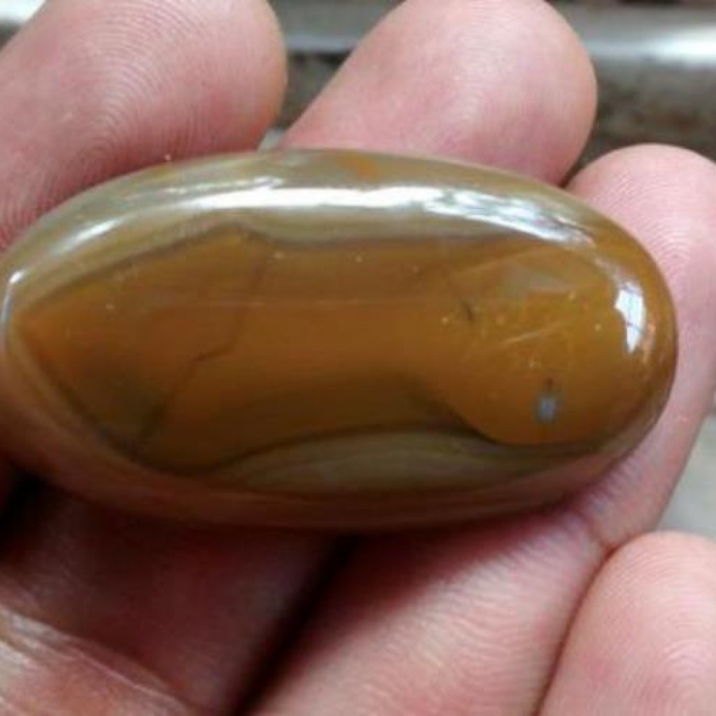 Batu akik gambar kelamin pria