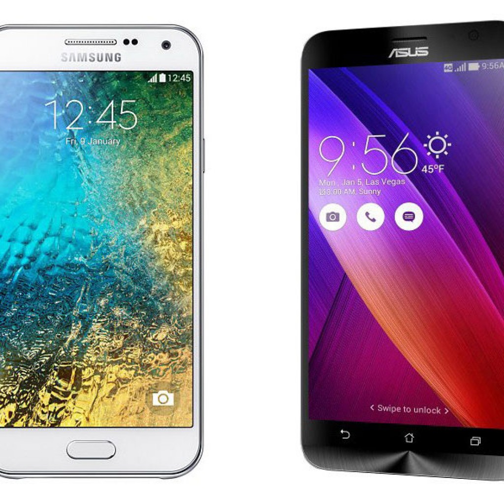 Harga Galaxy E5 vs Zenfone 2