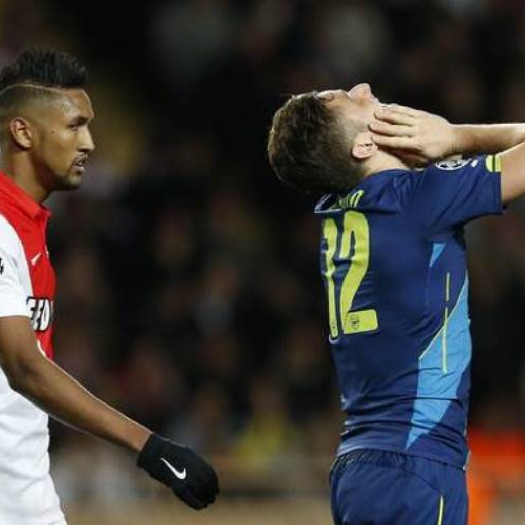 Hasil Liga Champions Arsenal vs AS Monaco