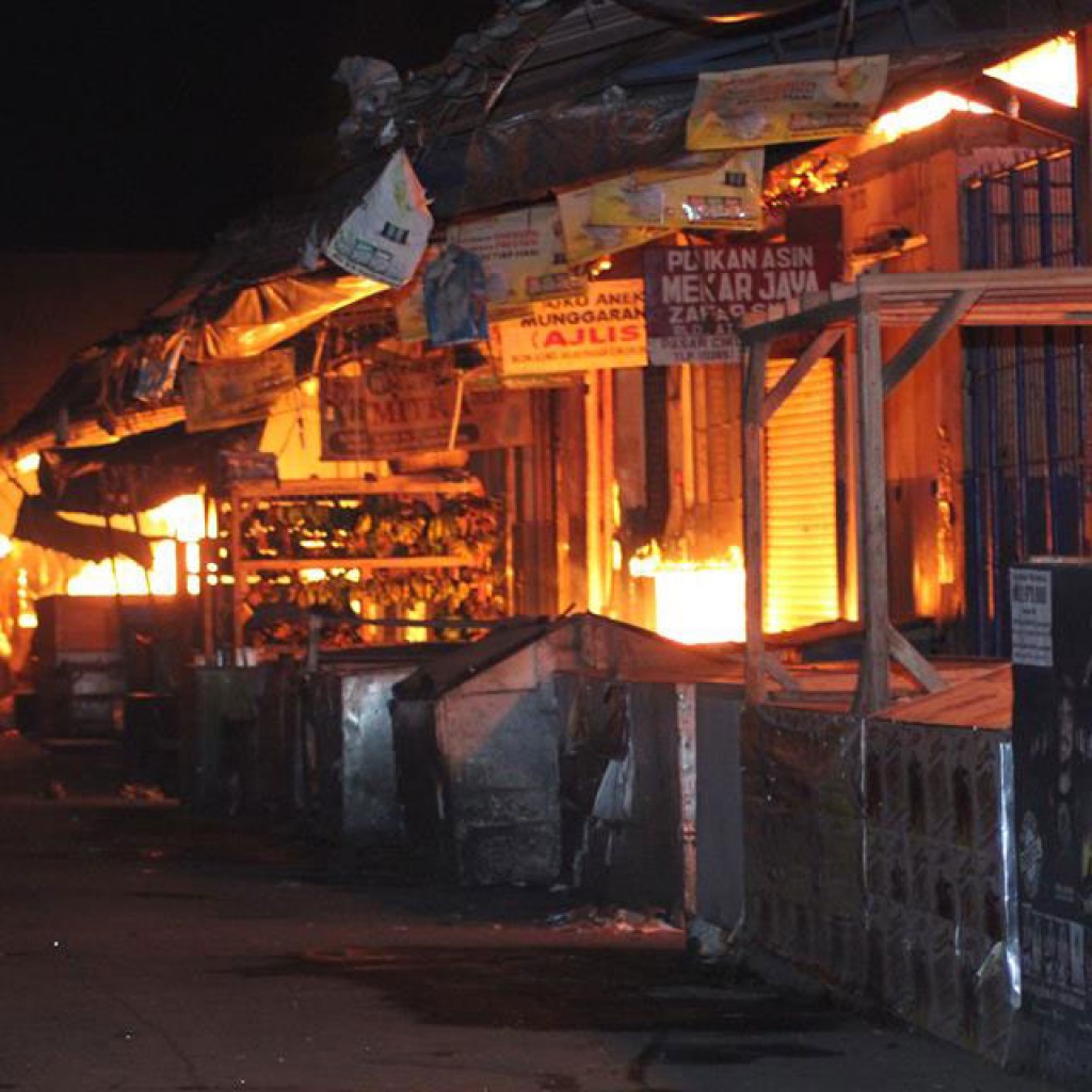 Kebakaran Pasar Cikurubuk