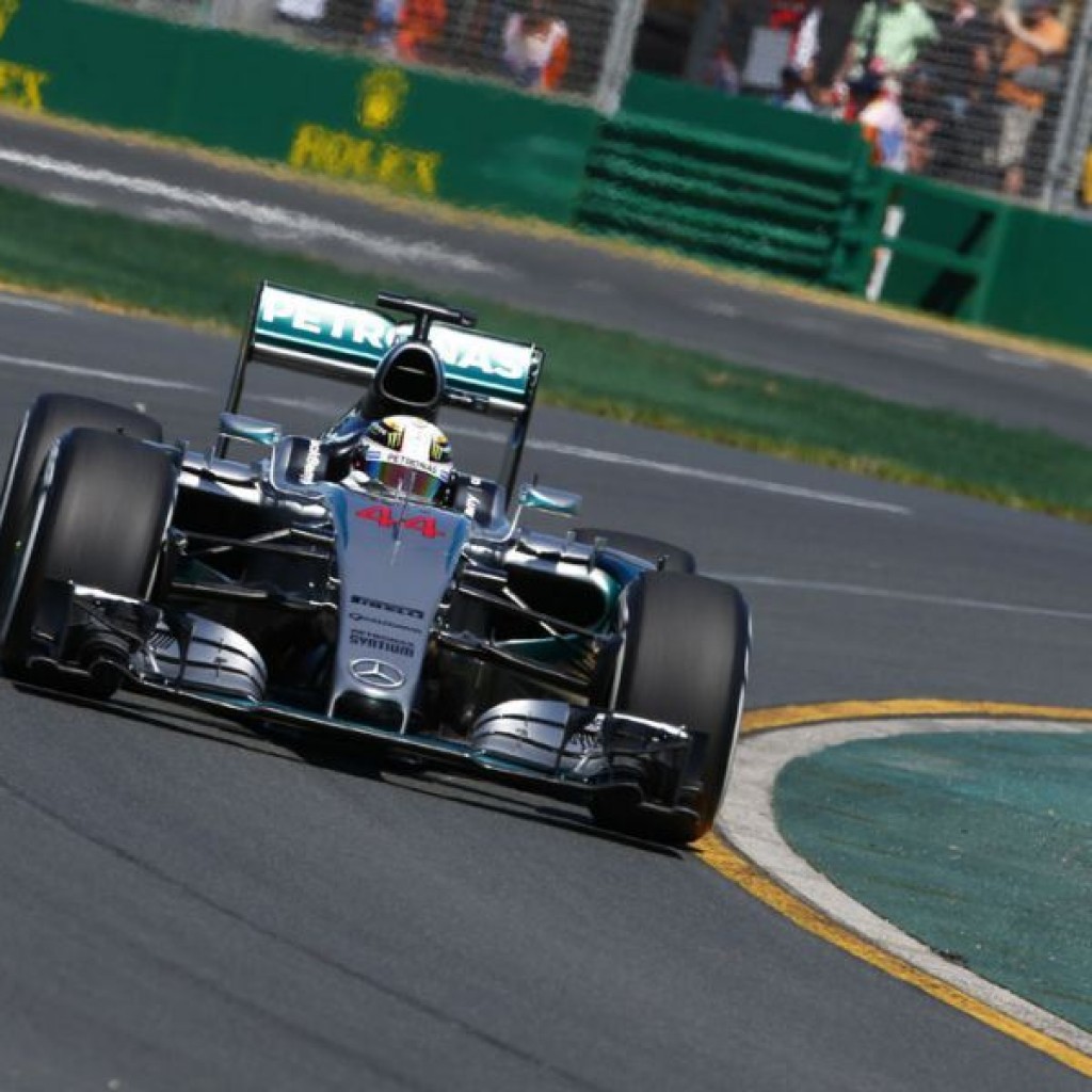 Lewis Hamilton F1 GP Australia 2015