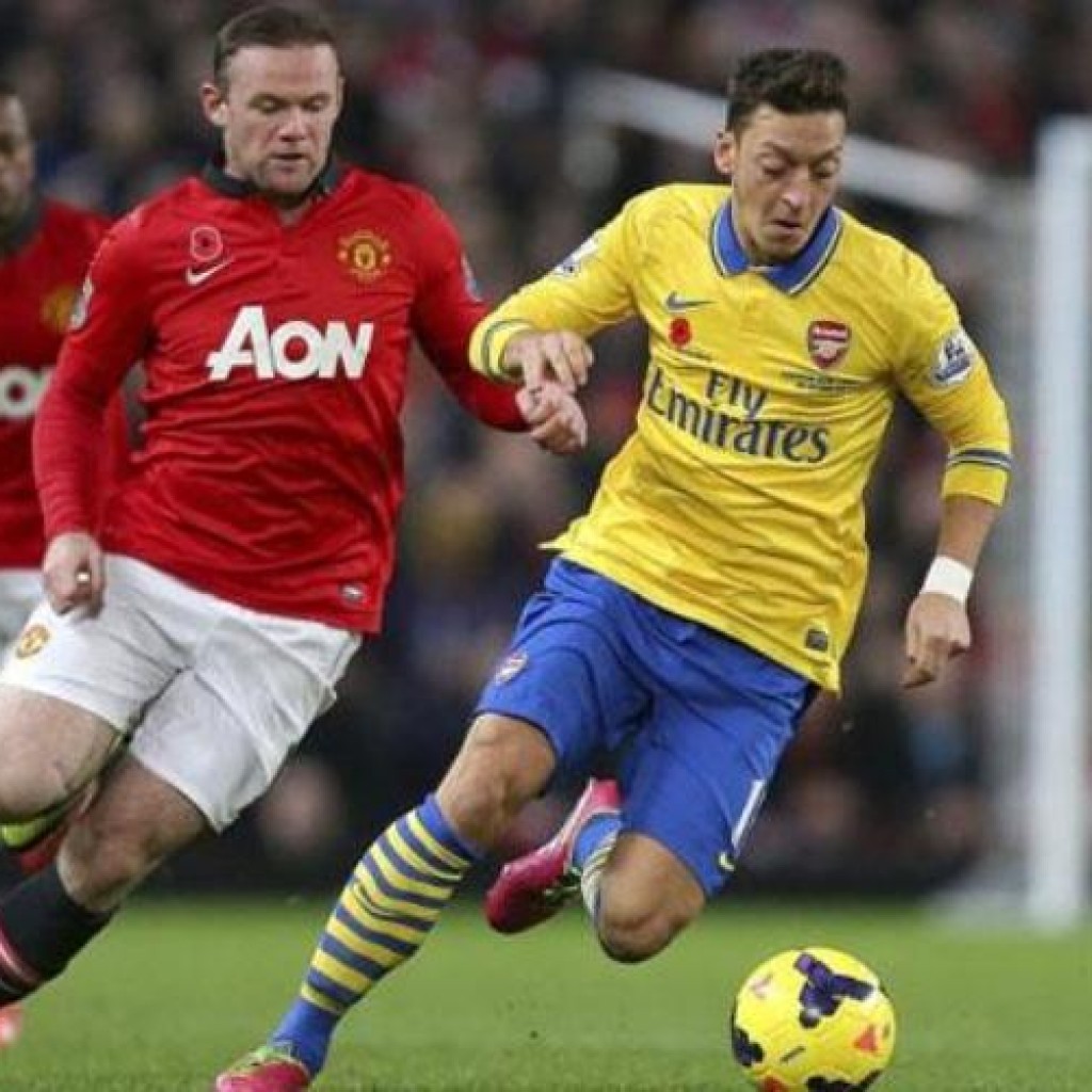 Manchester United vs Arsenal di Piala FA