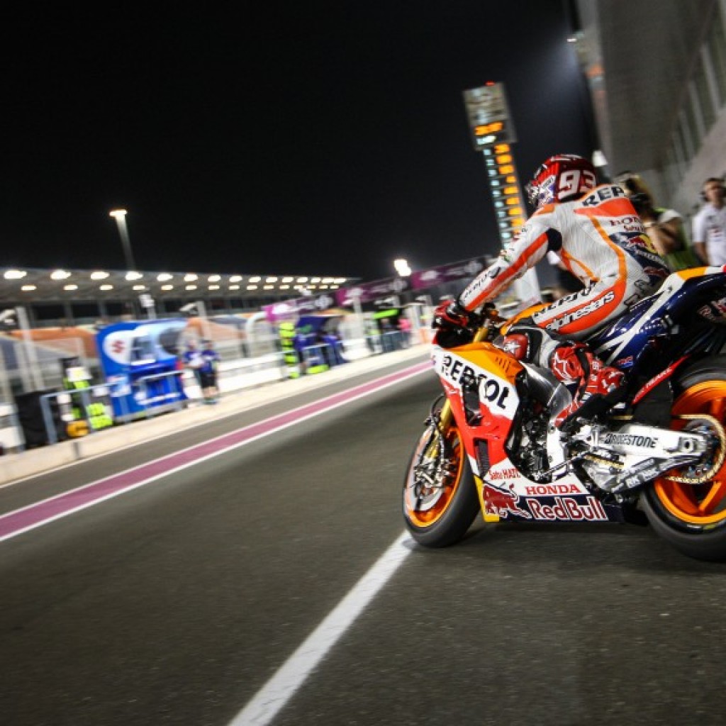 Marc Marquez MotoGP Qatar 2015 FP II