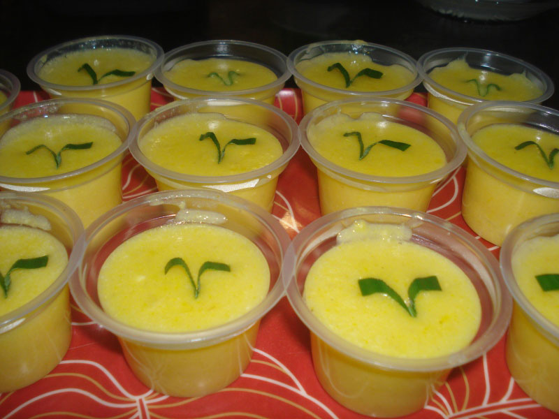 Resep puding jagung kelapa muda