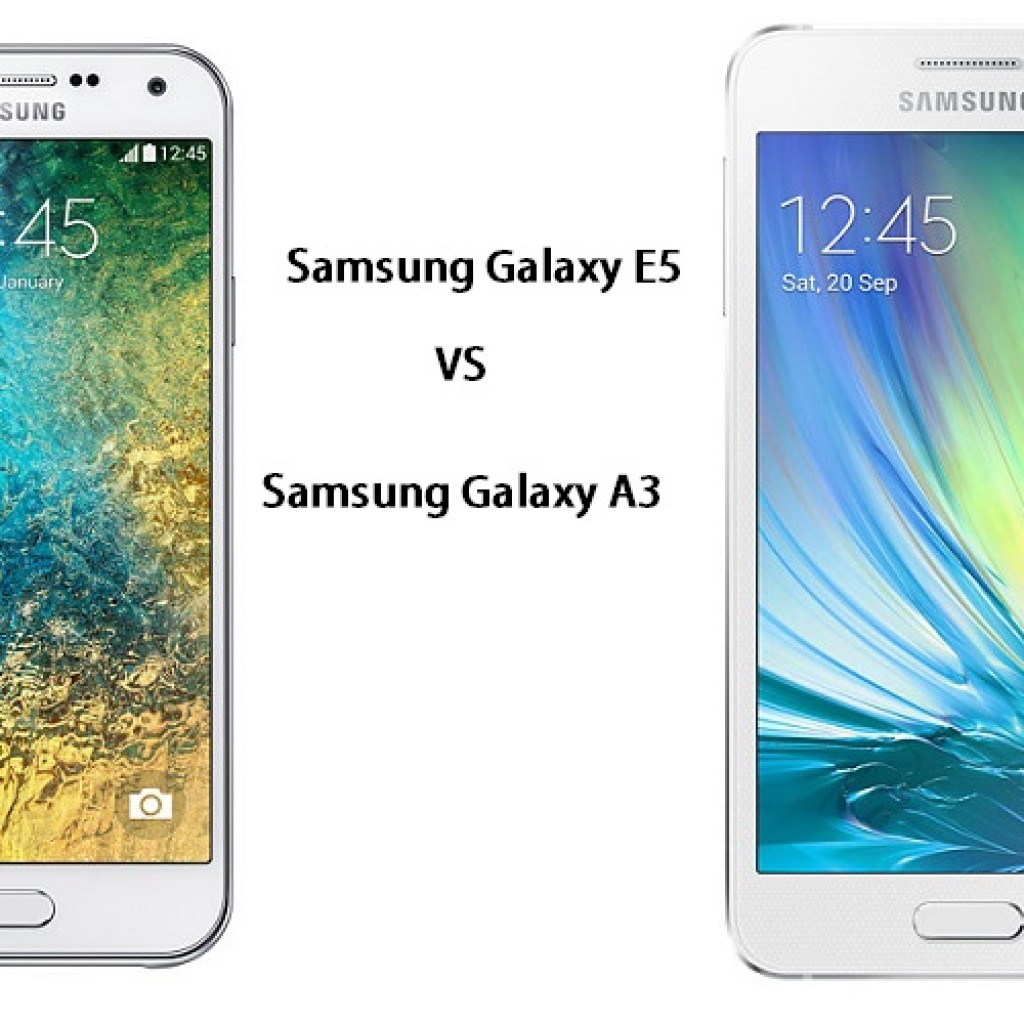 Samsung Galaxy E5 vs Samsung Galaxy A3