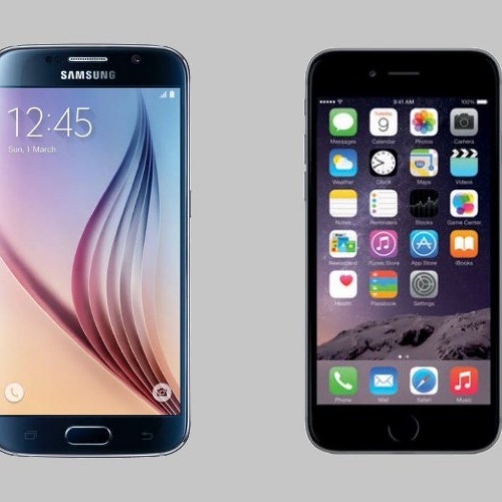 Samsung Galaxy S6 vs Apple iPhone 6