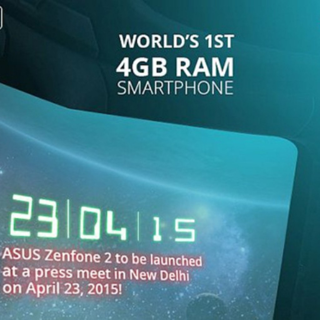 Asus Zenfone 2 Rilis 23 April