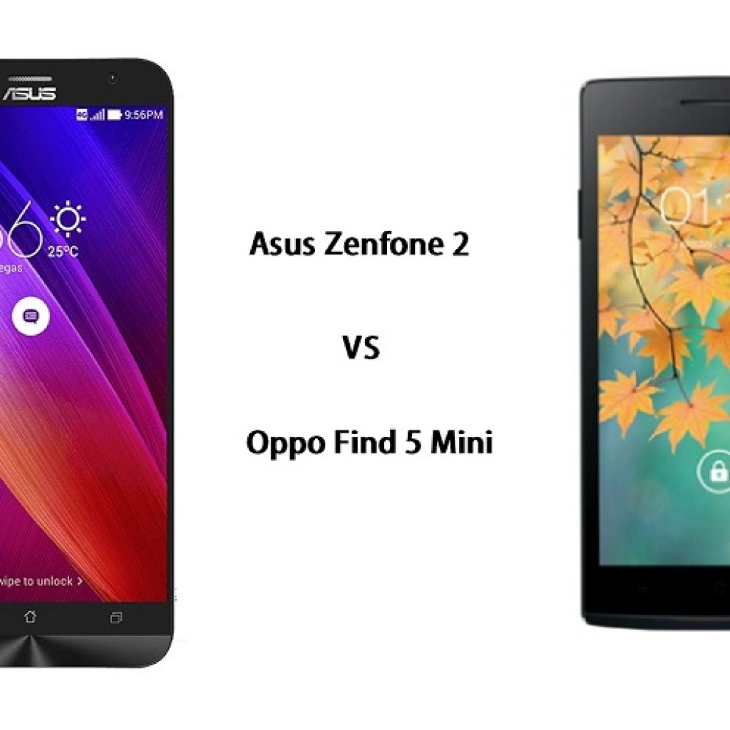 Asus Zenfone 2 vs Oppo Find 5 Mini