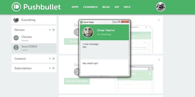 Cara menggunakan WhatsApp di Komputer PC dan Mac dengan Pushbullet