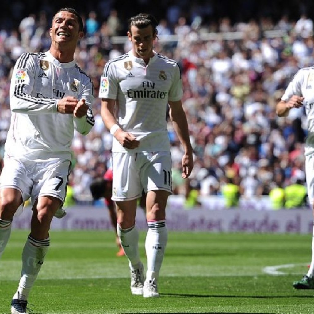 Cristiano Ronaldo cetak 5 gol ke gawang Granada