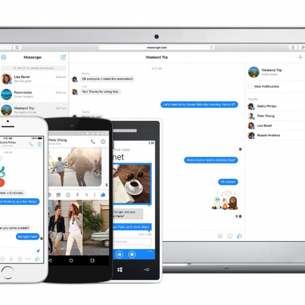 Facebook Messenger untuk Web