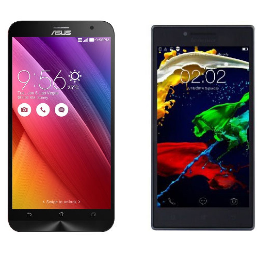 Harga Zenfone 2 vs Lenovo P70