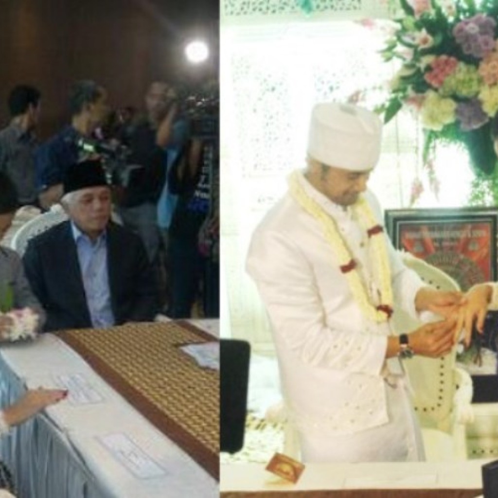 Hengky Kurniawan dan Sonya Fatmala resmi menikah