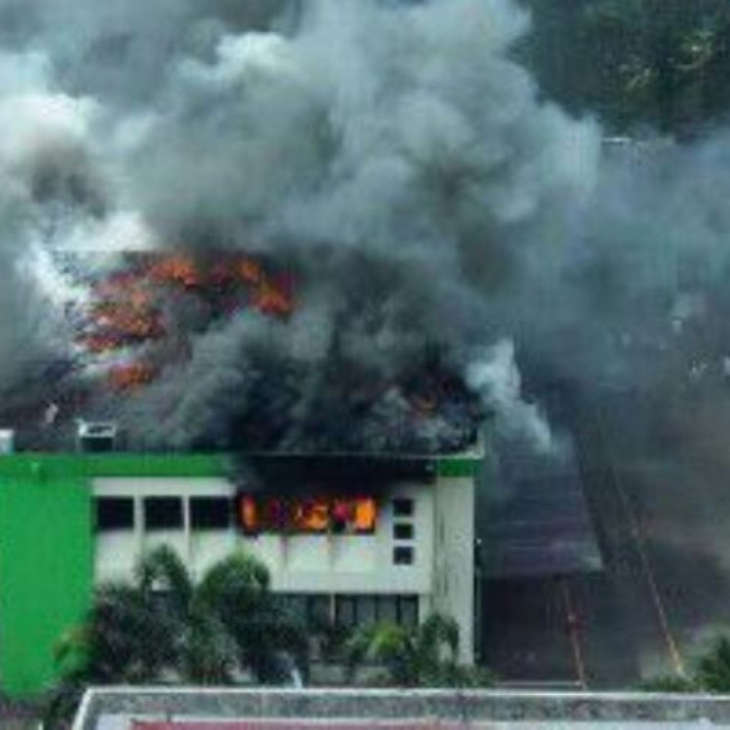 Kebakaran kantor Pemkot Bekasi