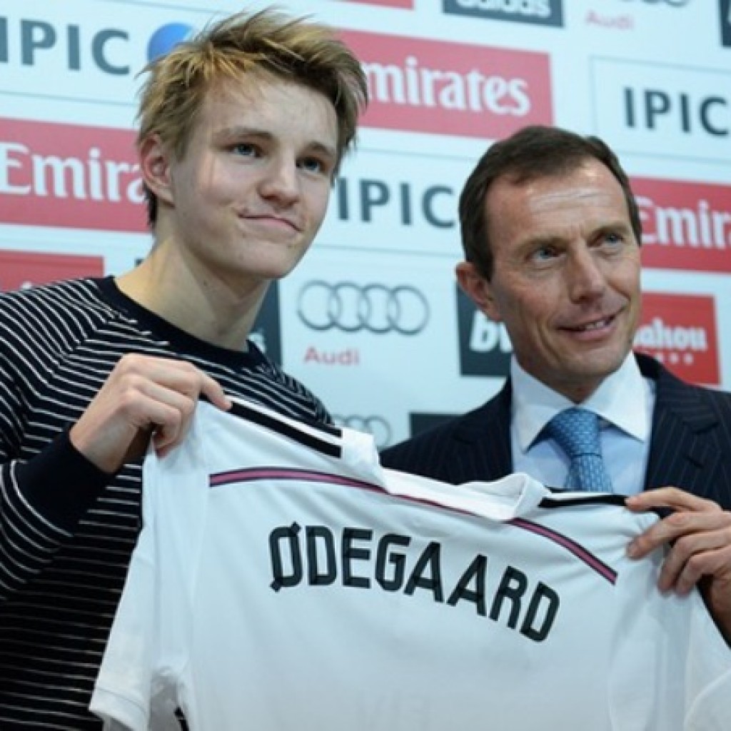 Martin Odegaard Pemain Muda Termahal Madrid