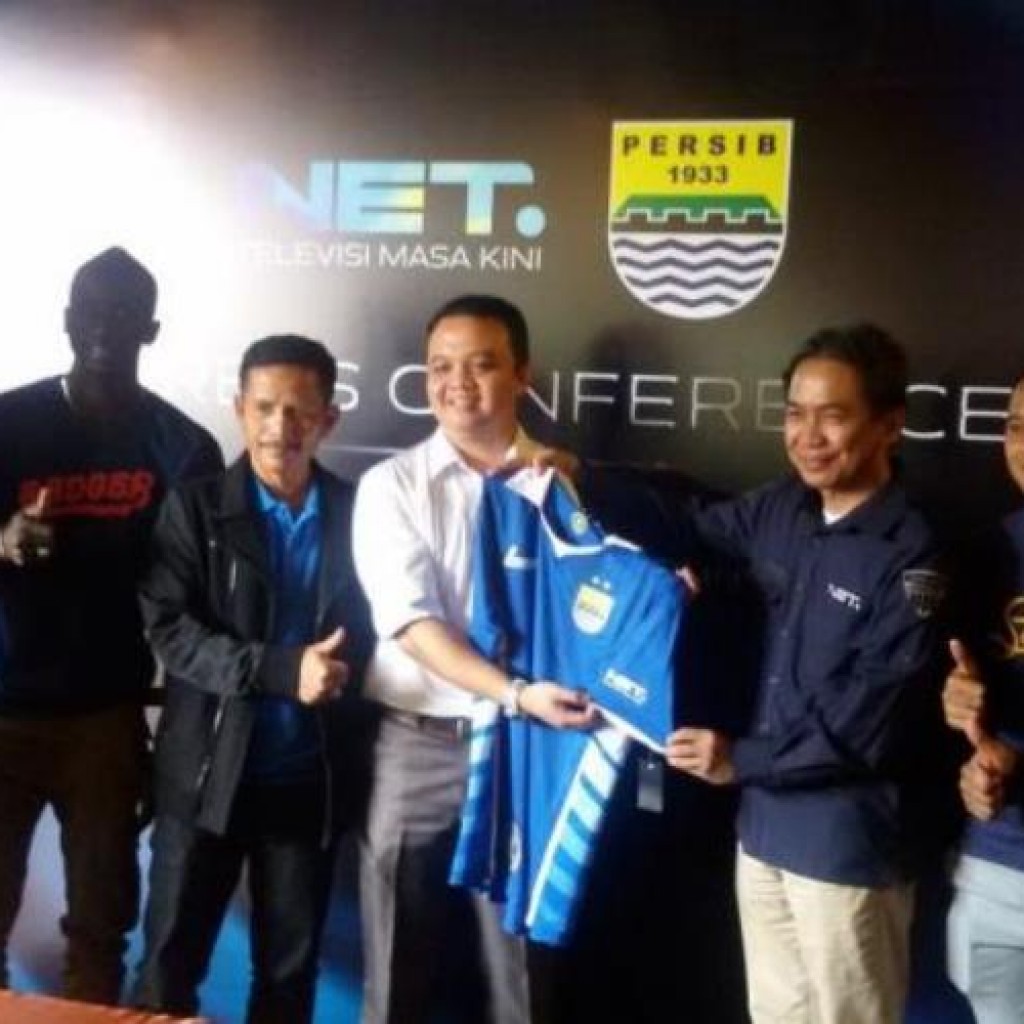 NET jadi sponsor Persib Bandung