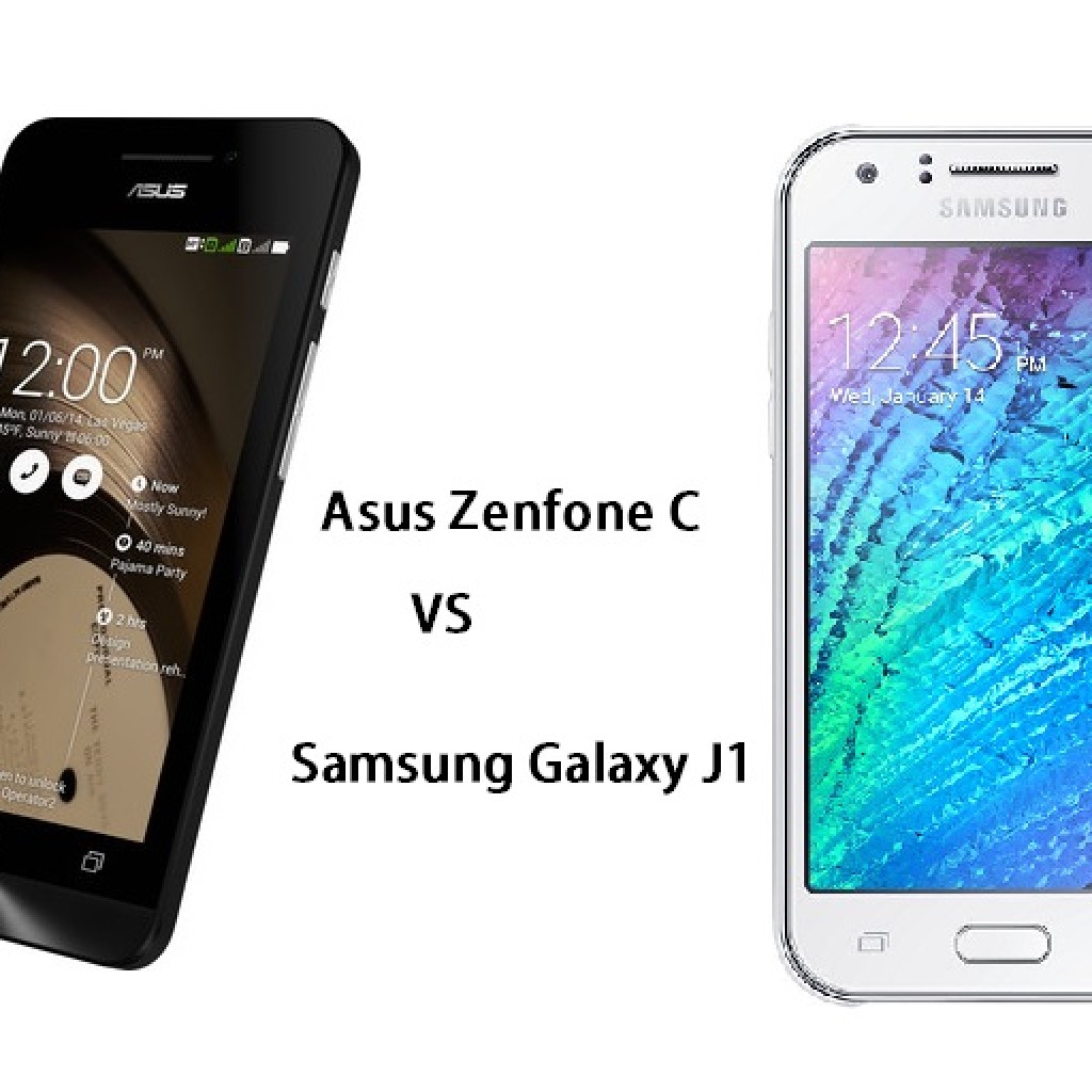 Samsung Galaxy J1 vs Asus Zenfone C