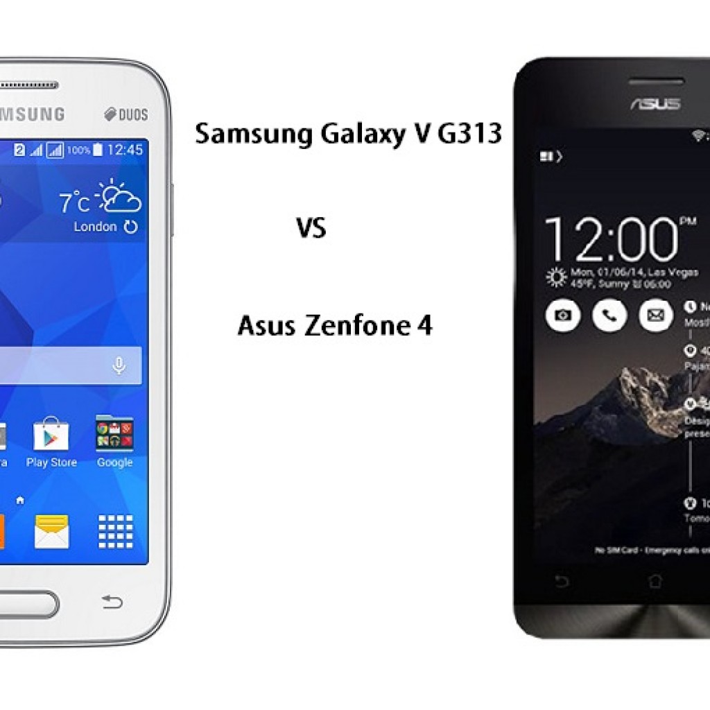 Samsung Galaxy V G313 vs Asus Zenfone 4