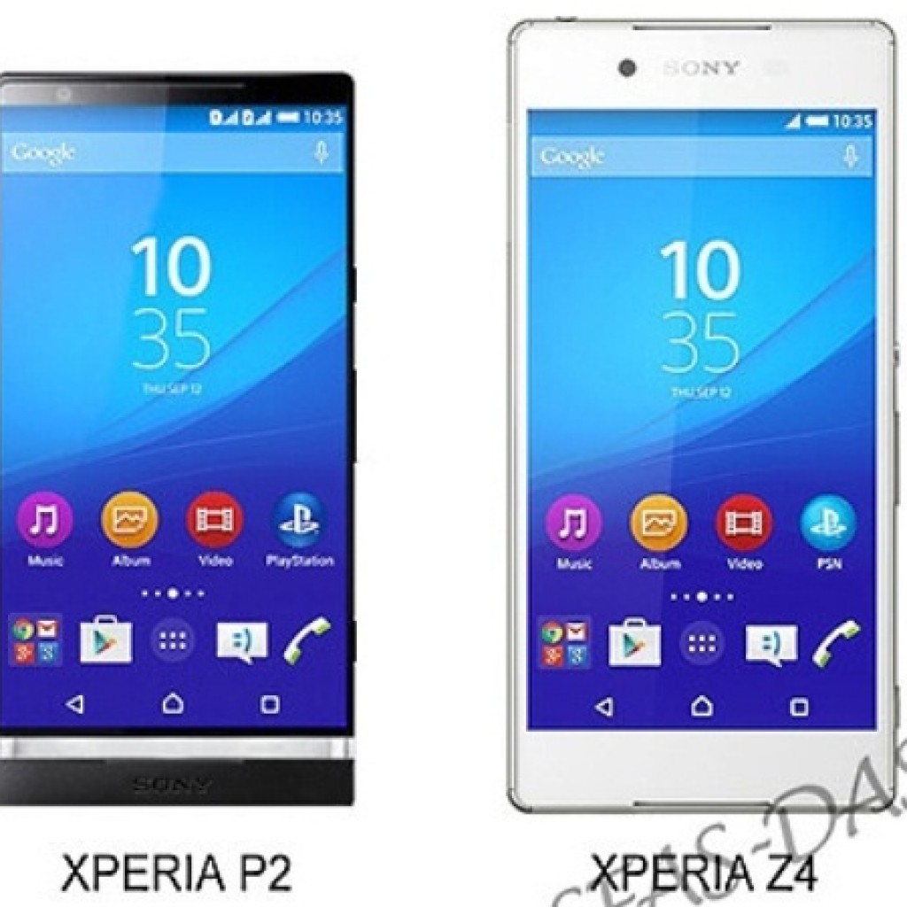 Sony Xperia P2 vs Xperia Z4