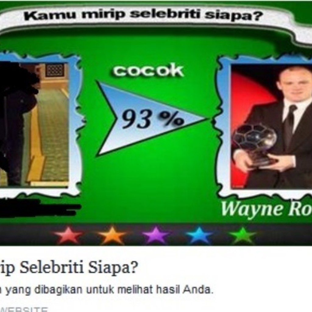 Trending topik Kamu mirip selebriti siapa