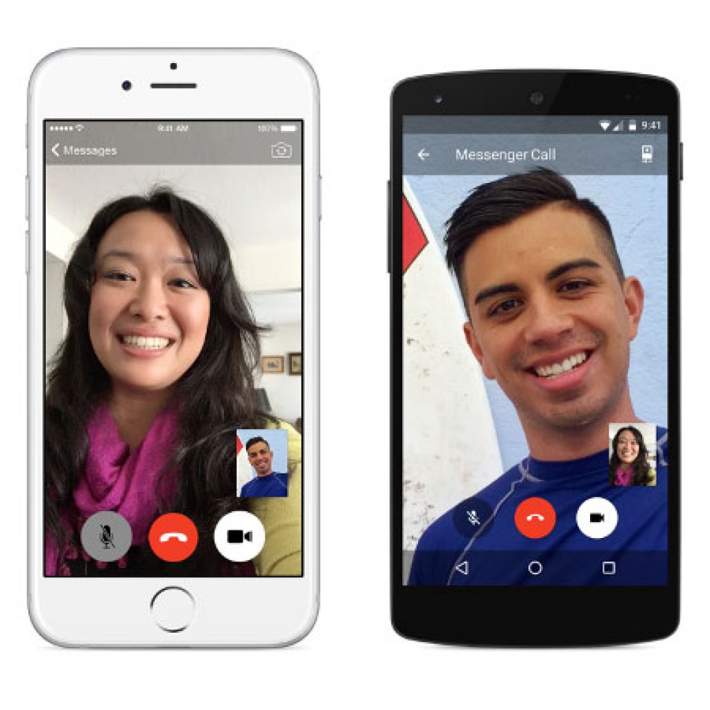 Video Calling di Facebook Messenger