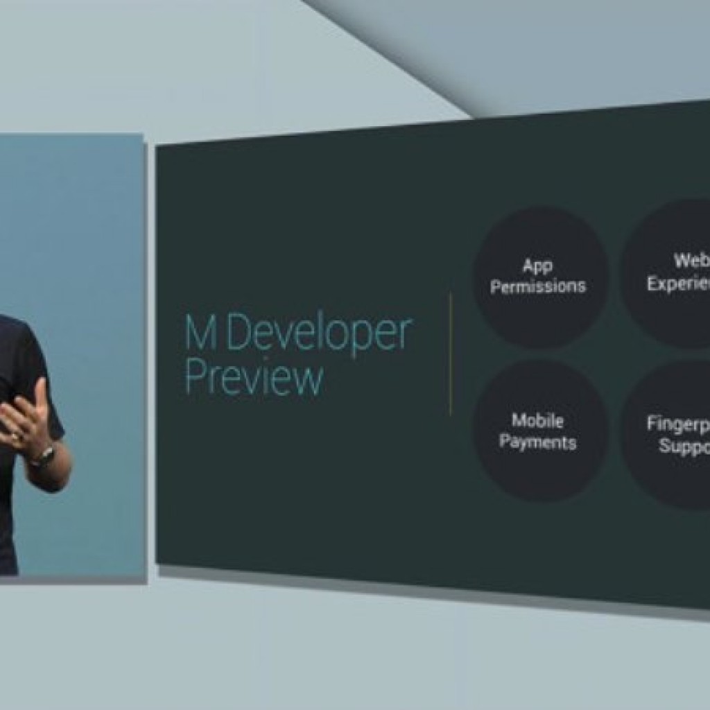 Android M keynote