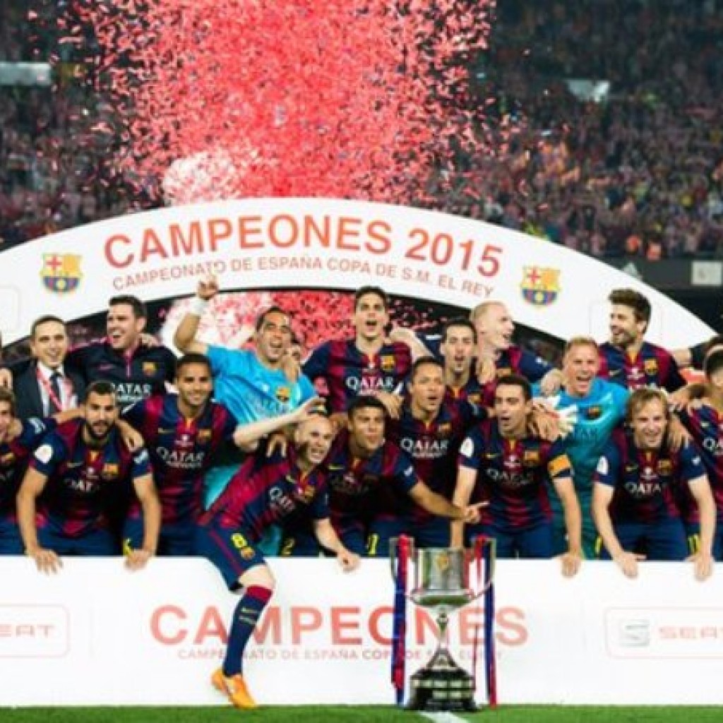 Barcelona Juara Copa del Rey 20154