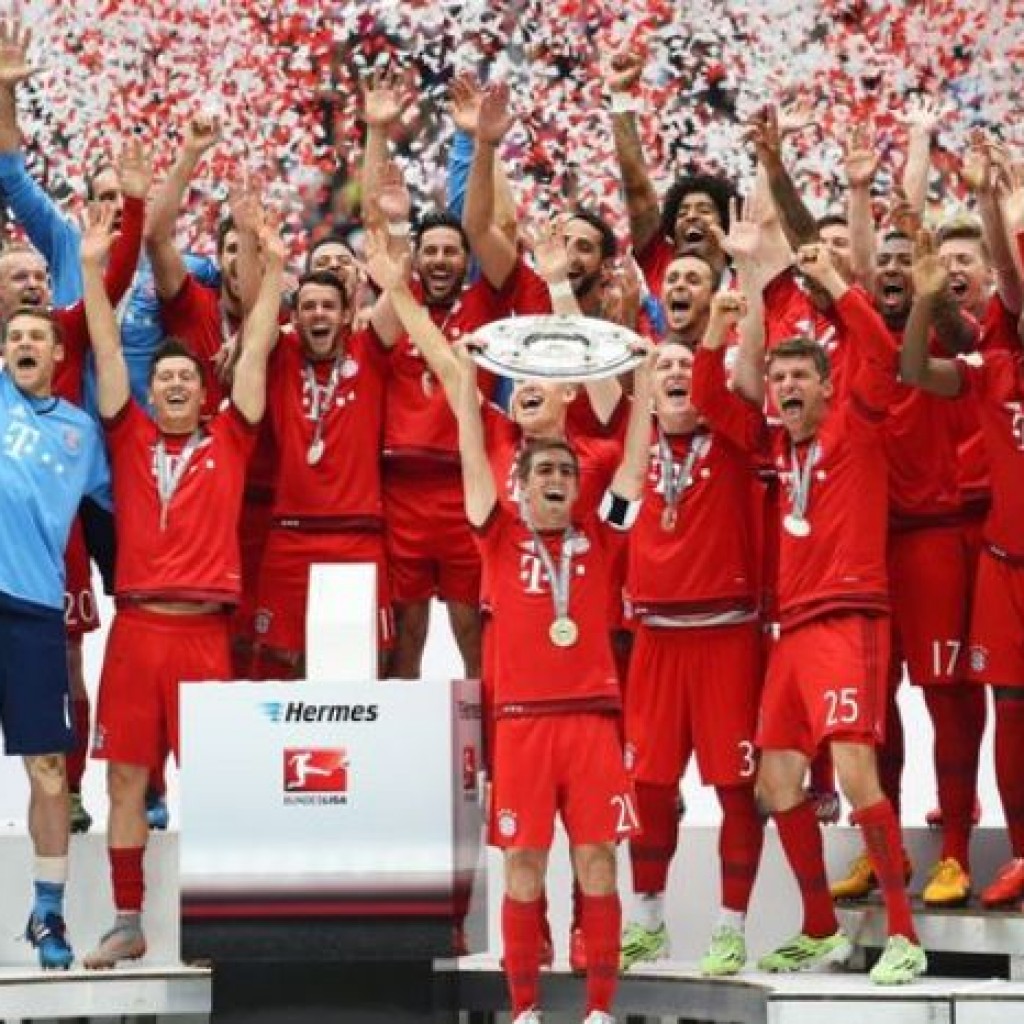 Bayern Munchen Juara Bundesliga 2014 2015