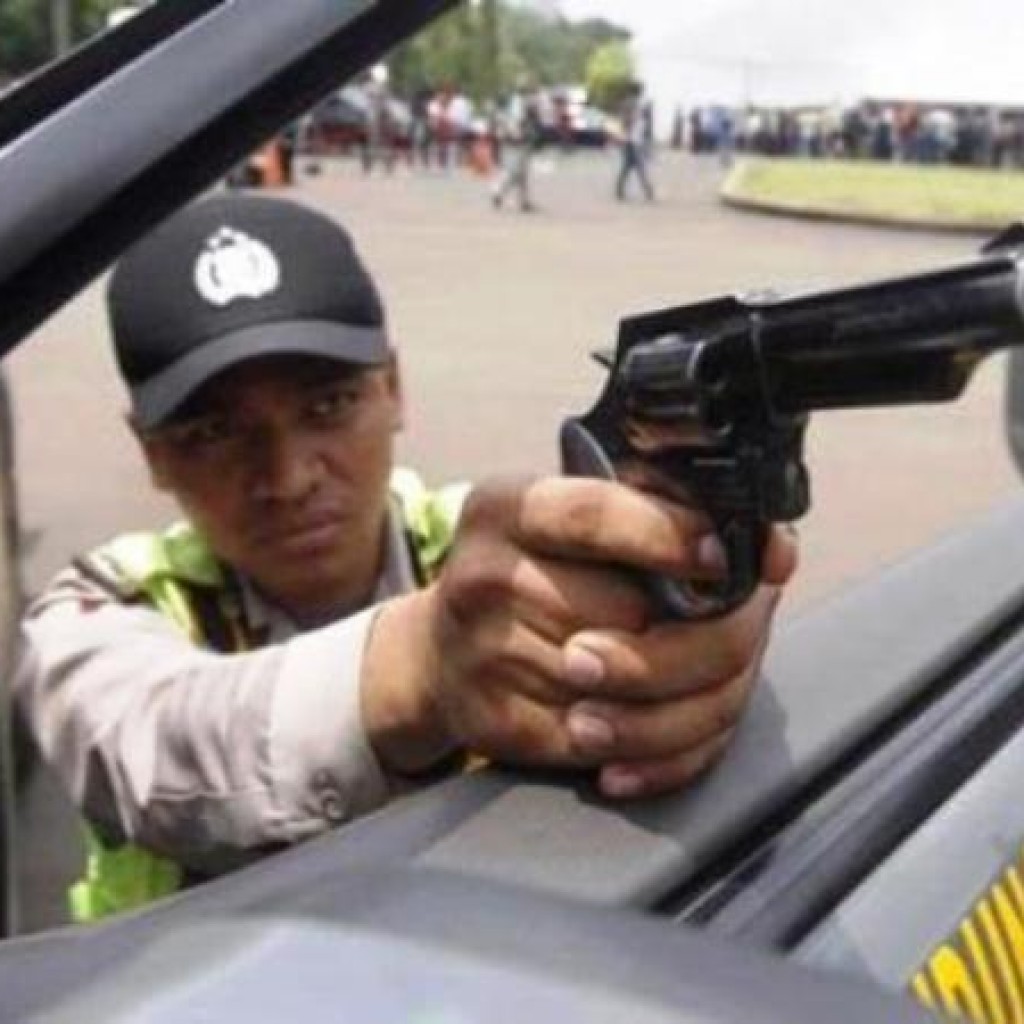 Begal Ditembak Polisi