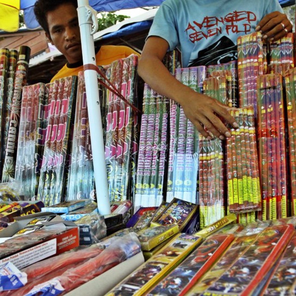 Jelang Ramadhan Pedagang Petasan Mulai Marak di Banjar
