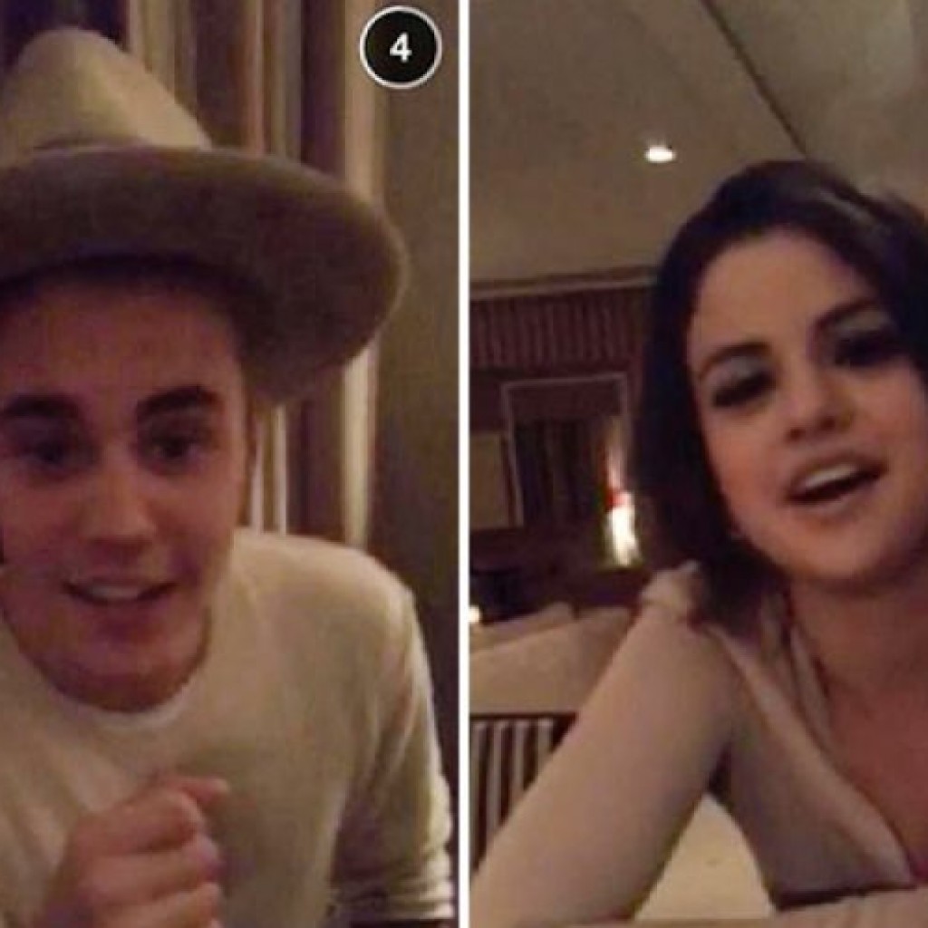 Kemesraan Justin Bieber dan Selena Gomez