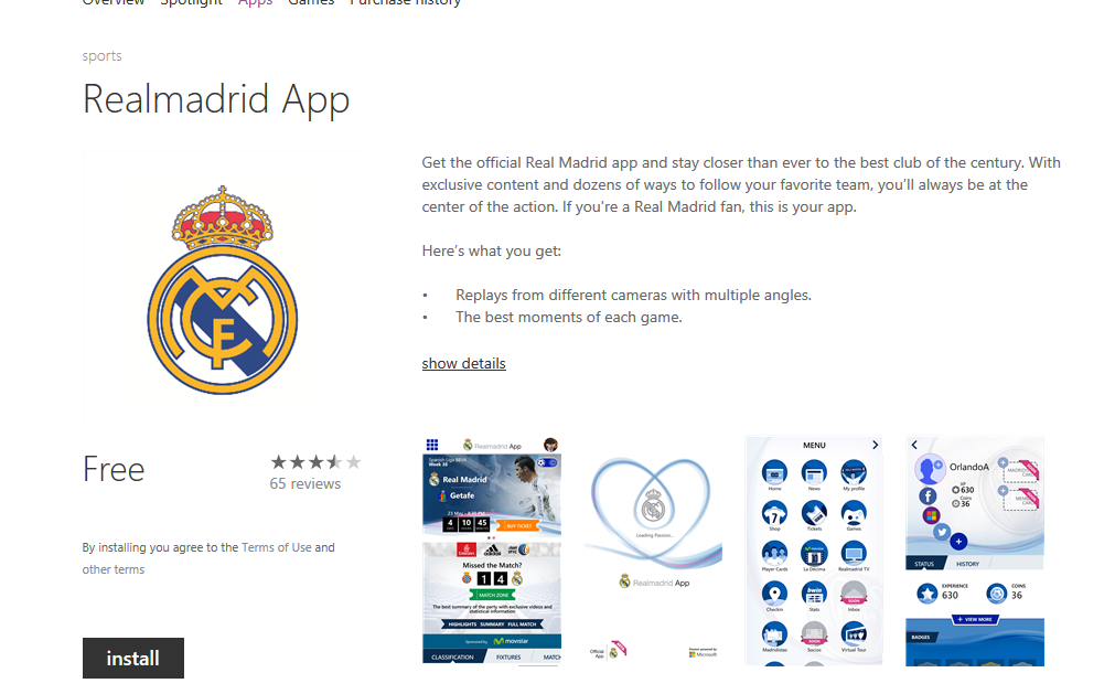 Lumia 430 Real Madrid