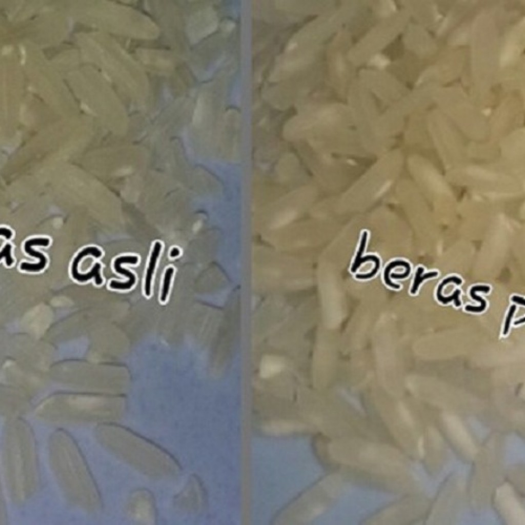 Penyebaran beras plastik