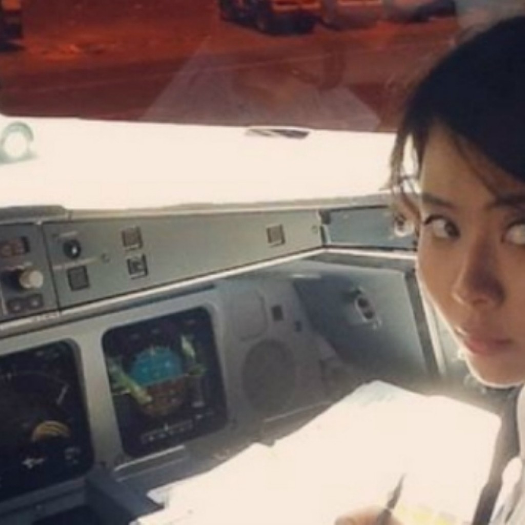 Pilot cantik Patricia Yora