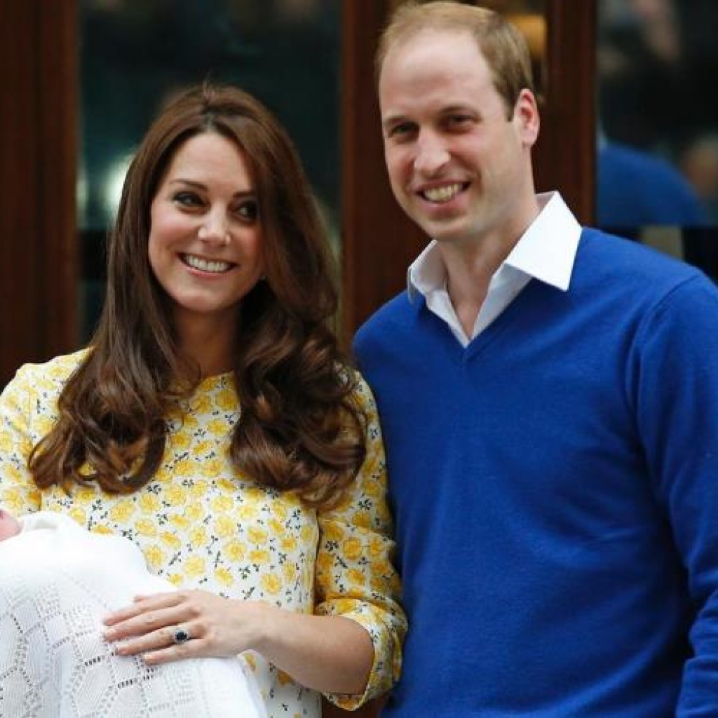 Putri pasangan Pangeran William dan Kate Middleton