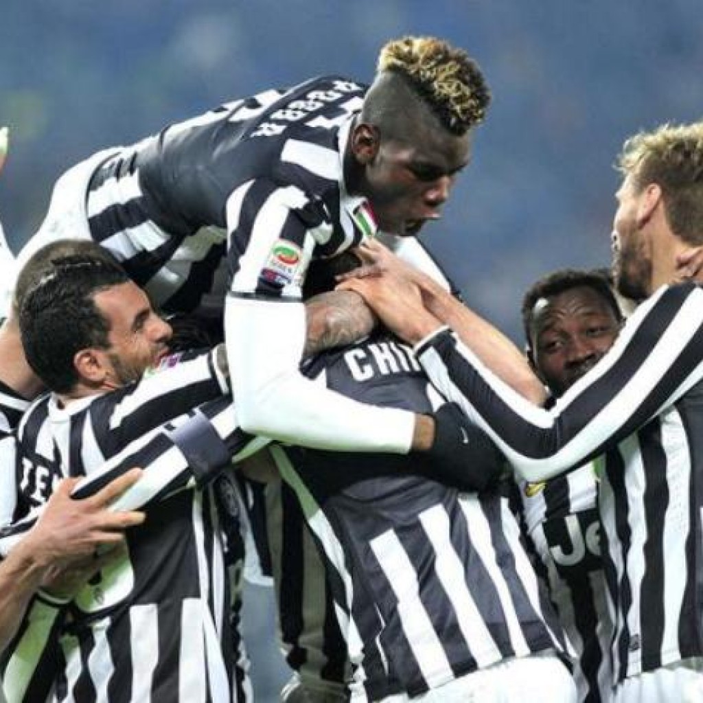 Selebrasi Kemenangan Juventus