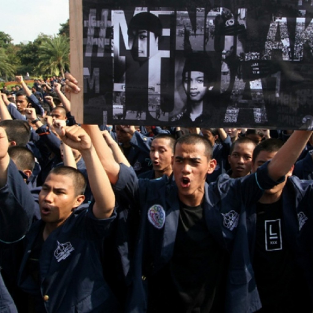 Unjuk rasa besar mahasiswa