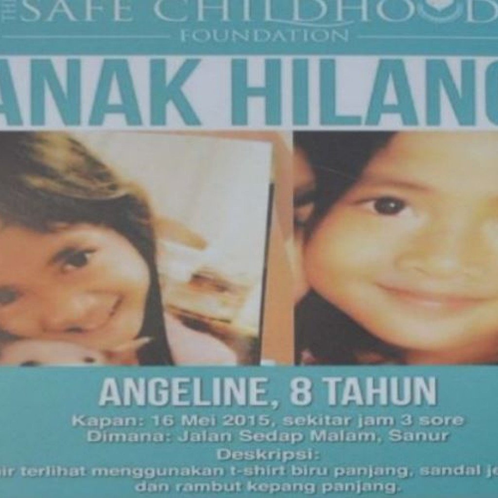 Anak hilang Angeline tewas