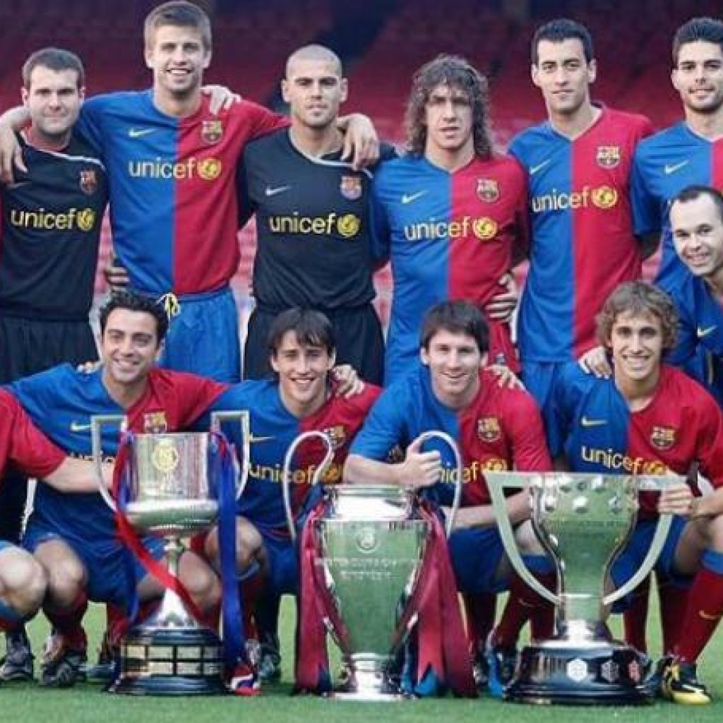 Barcelona Raih Treble Winner