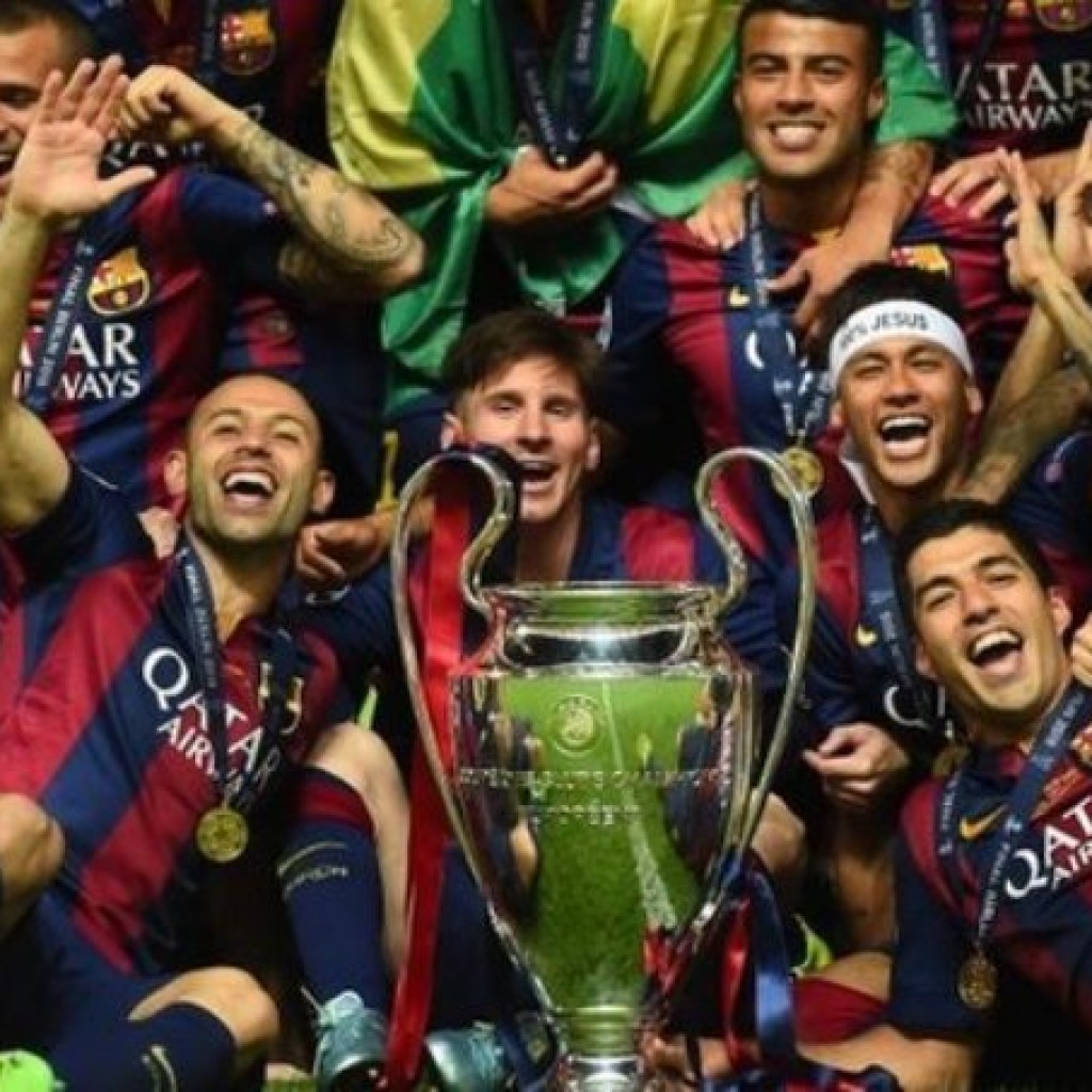 Barcelona Raih Treble Winners Keduanya