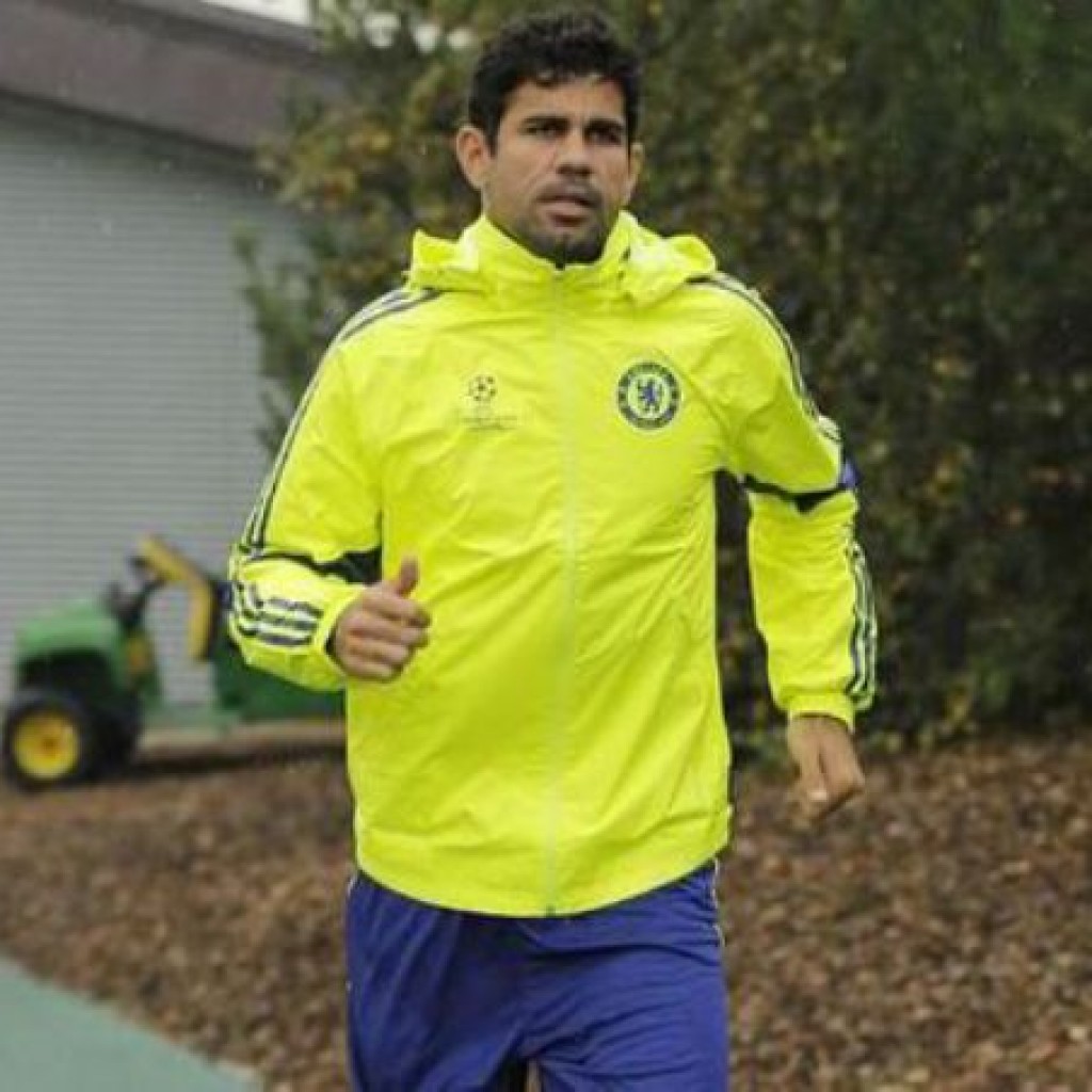 Diego Costa Jogging