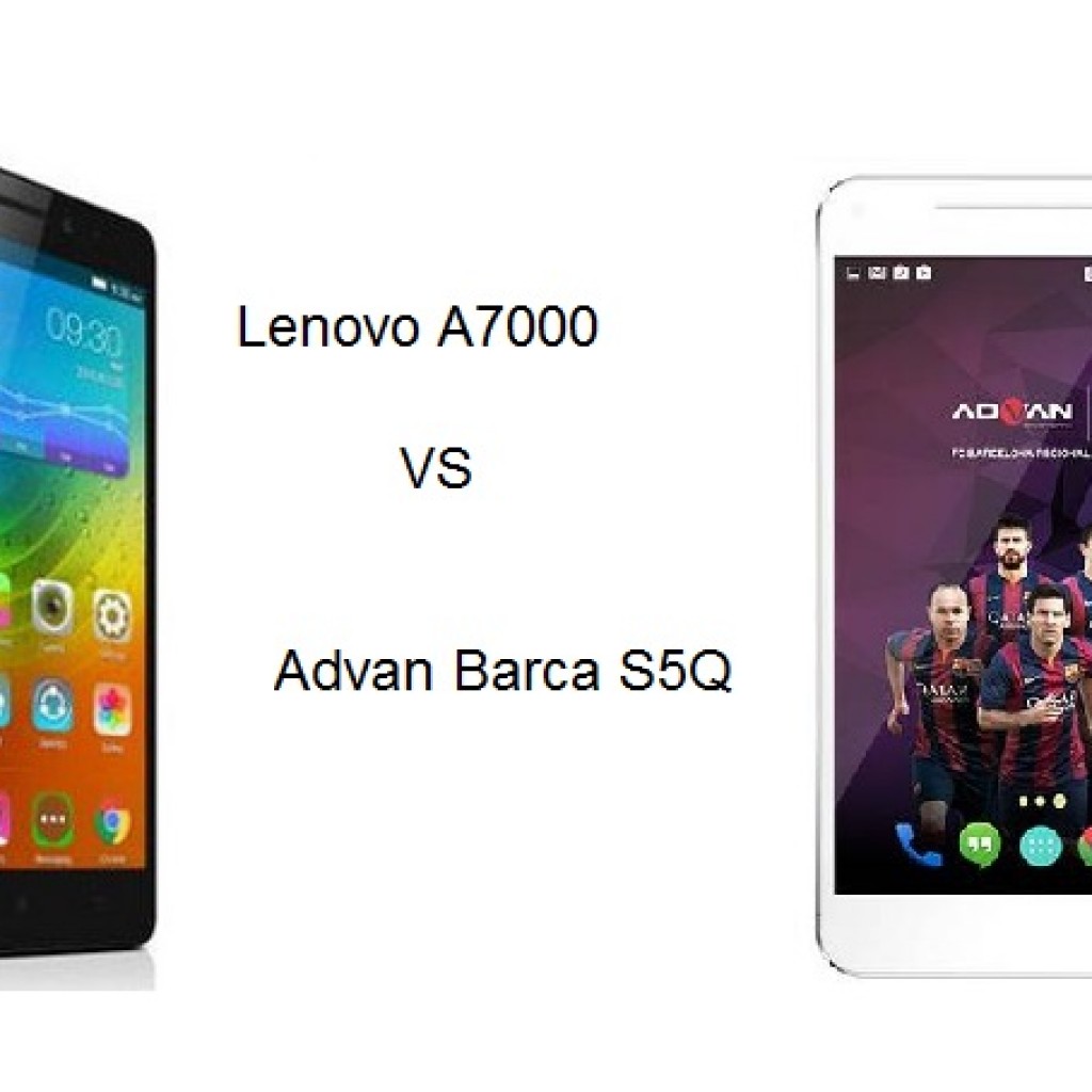 Lenovo A7000 vs Advan Barca S5Q