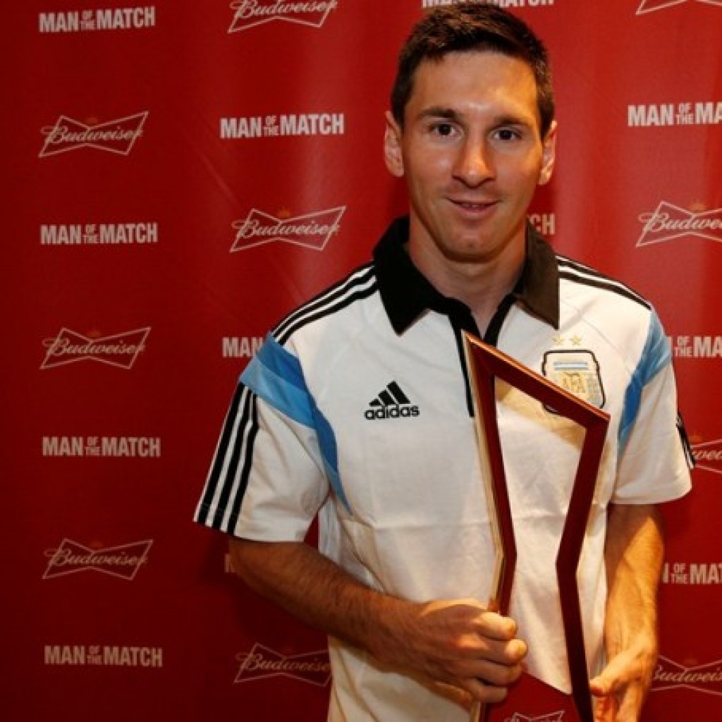 Messi Jadi Man of The Match