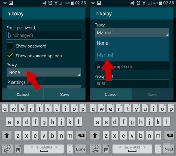 Cara Mengatur Proxy Server di Handset Android