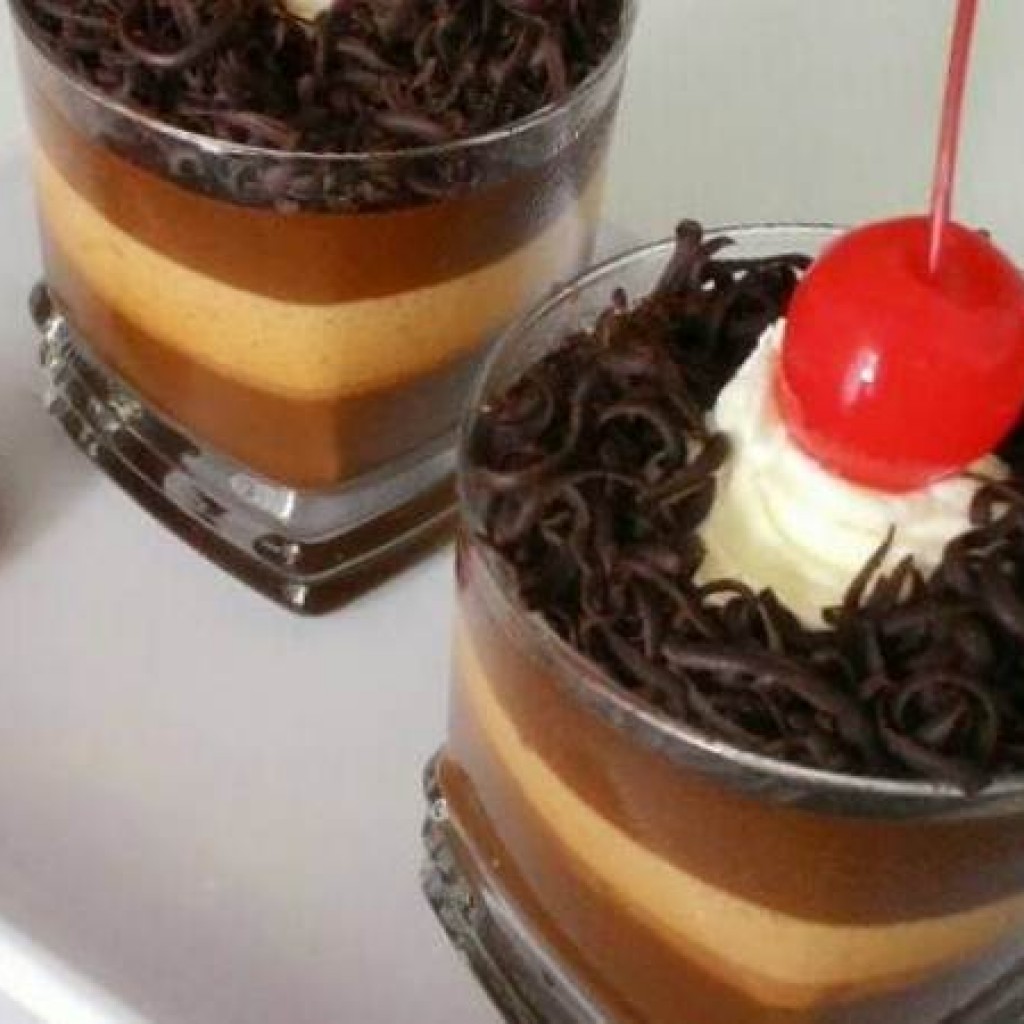 Resep Puding Black Forest