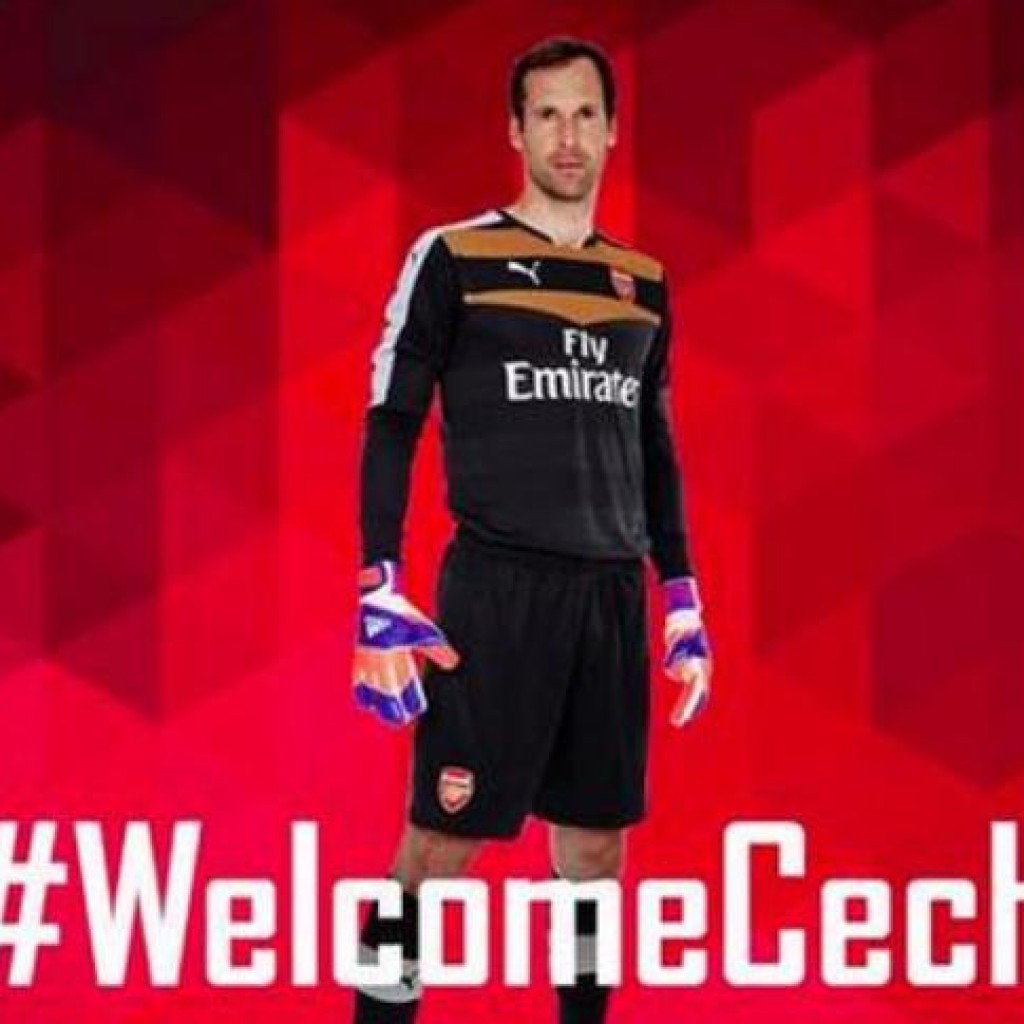 Sambutan Peter Cech