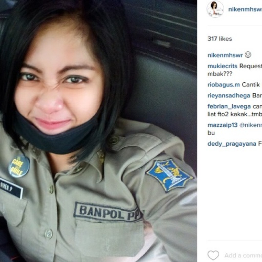 Satpol PP cantik Niken