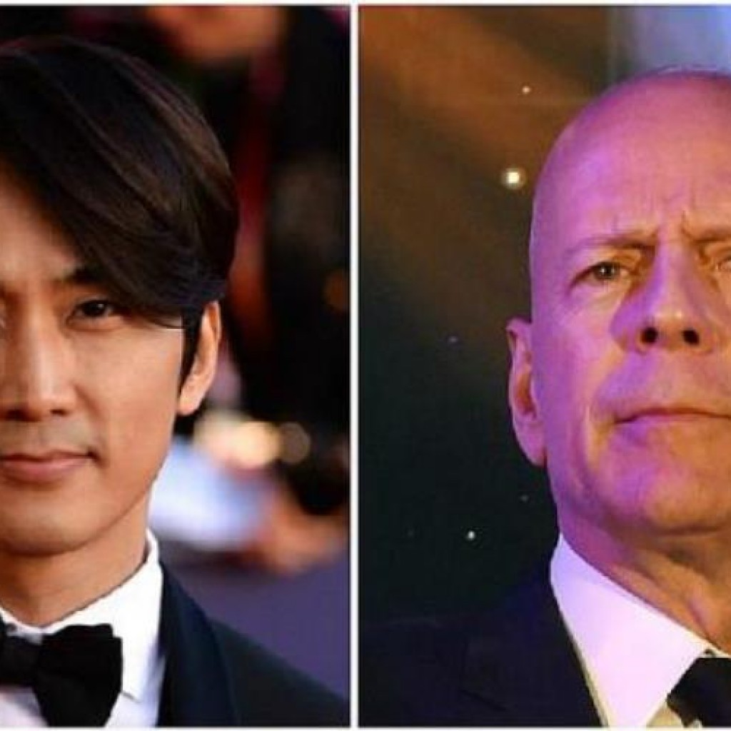 Song Seung Hoon dan Bruce Willis