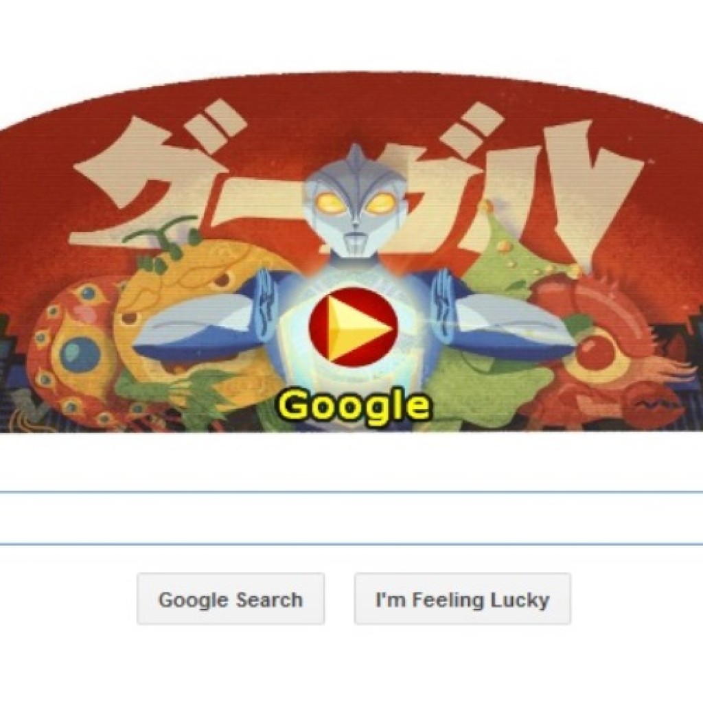 Google Doodle Eiji Tsuburaya 1