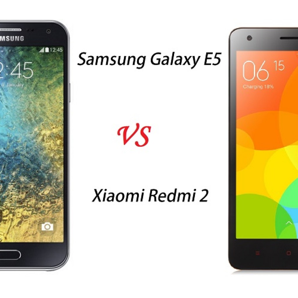 Harga Samsung Galaxy E5 vs Xiaomi Redmi 2